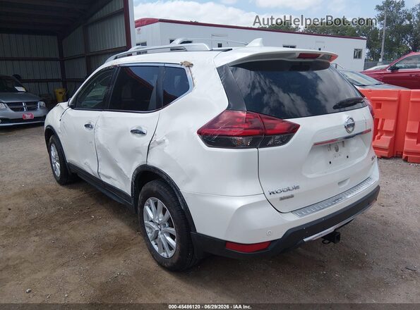 5N1AT2MV7KC736878 2019 NISSAN ROGUE White უკანა მარცხენა