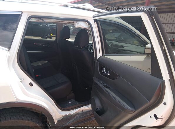 5N1AT2MV7KC736878 2019 NISSAN ROGUE White VIN კოდის სტიკერის ხედი