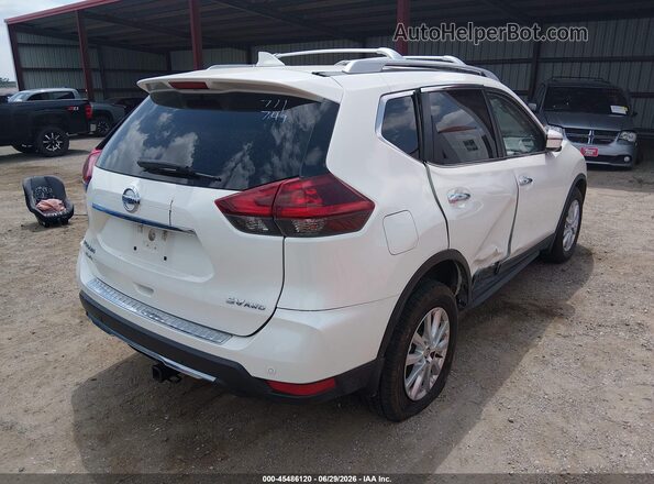 5N1AT2MV7KC736878 2019 NISSAN ROGUE White უკანა მარჯვენა