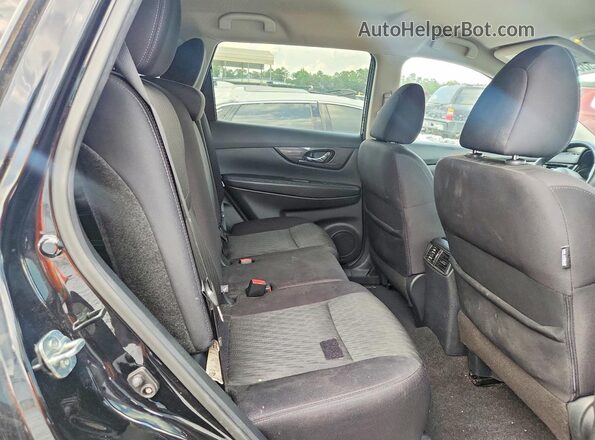 5N1AT2MV7KC740445 2019 NISSAN ROGUE Black Rear interior view