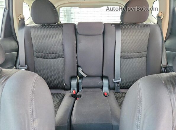 5N1AT2MV7KC740445 2019 NISSAN ROGUE Black Rear seats view