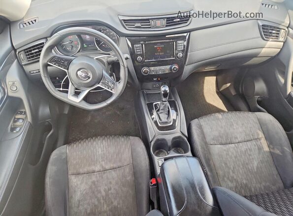 5N1AT2MV7KC740445 2019 NISSAN ROGUE Black Dashboard view