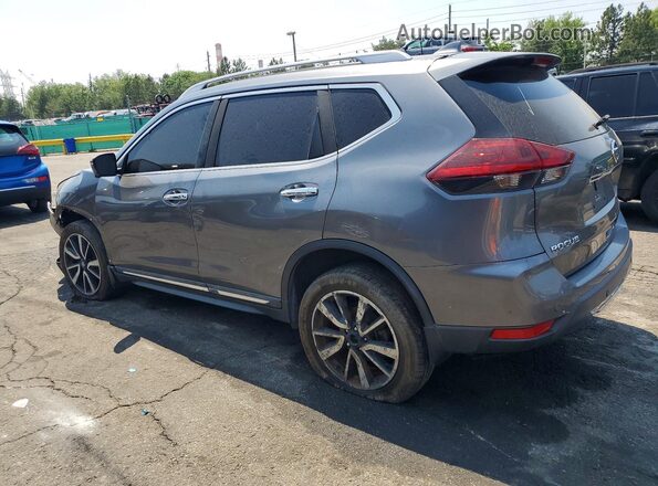 5N1AT2MV7KC742552 2019 NISSAN ROGUE Gray Rear left
