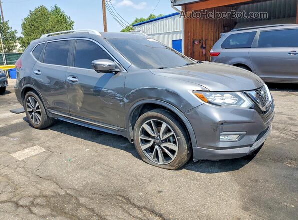 5N1AT2MV7KC742552 2019 NISSAN ROGUE Gray Front right