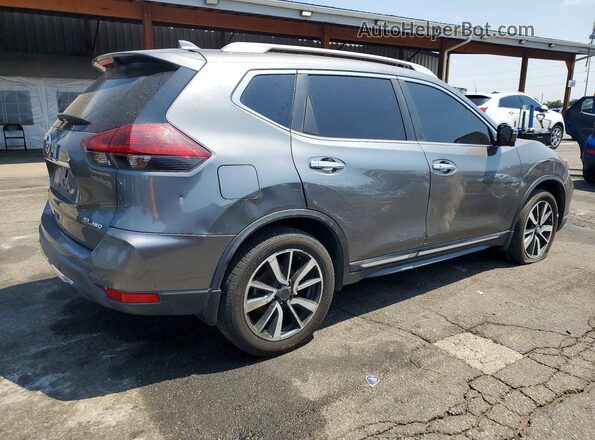5N1AT2MV7KC742552 2019 NISSAN ROGUE Gray Rear right