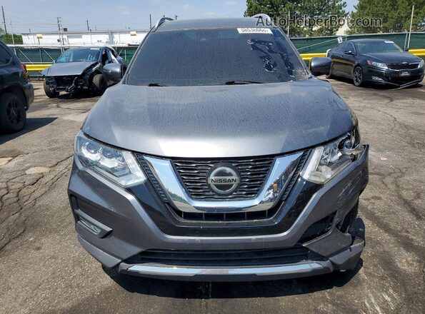 5N1AT2MV7KC742552 2019 NISSAN ROGUE Gray Front view