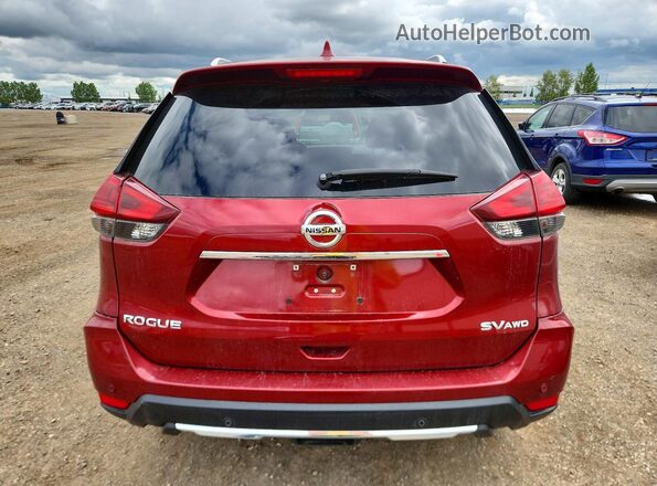 5N1AT2MV7KC779715 2019 NISSAN ROGUE Красный 