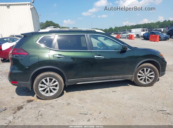 5N1AT2MV7KC800031 2019 NISSAN ROGUE Green Widok wnętrza z tyłu