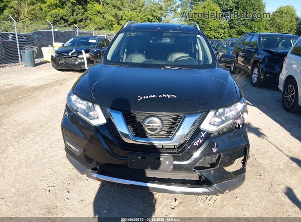5N1AT2MV7KC807500 2019 NISSAN ROGUE Черный Вид задней части салона