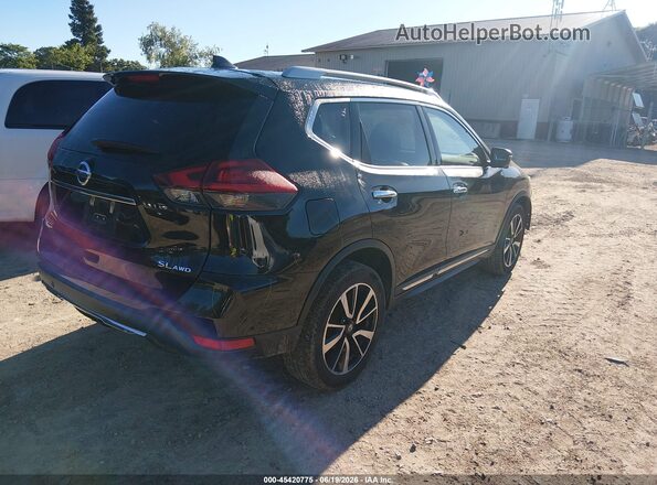 5N1AT2MV7KC807500 2019 NISSAN ROGUE Черный Задняя правая четверть