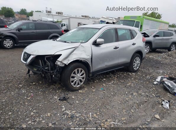 5N1AT2MV7KC817198 2019 NISSAN ROGUE Silver Front left