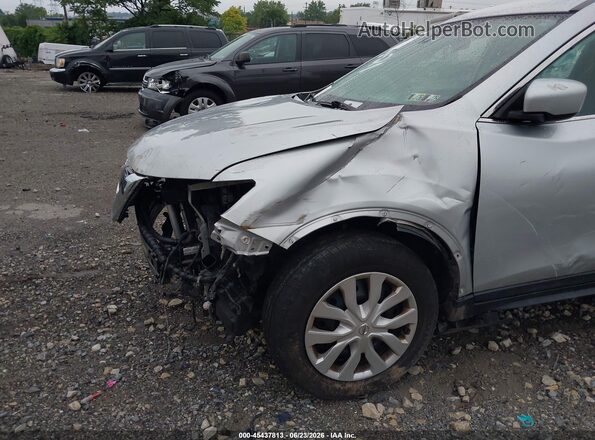 5N1AT2MV7KC817198 2019 NISSAN ROGUE Silver Front view
