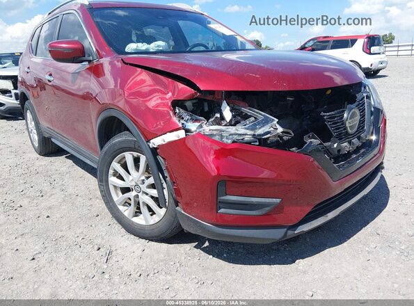 5N1AT2MV7LC720472 2020 NISSAN ROGUE Red Front view