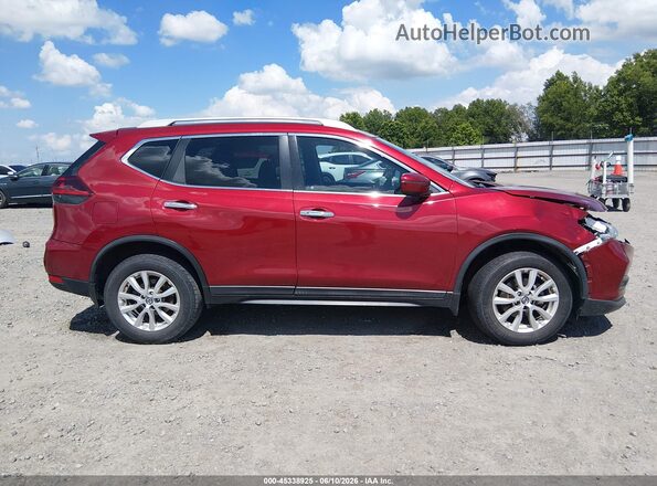 5N1AT2MV7LC720472 2020 NISSAN ROGUE Red Rear interior view