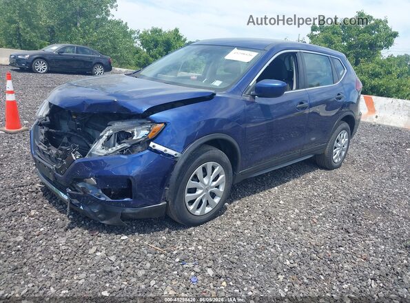 5N1AT2MV7LC720942 2020 NISSAN ROGUE Blue Front left