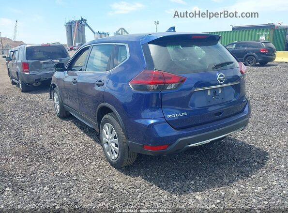 5N1AT2MV7LC720942 2020 NISSAN ROGUE Blue Rear left