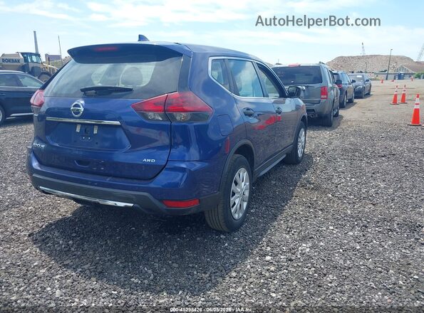 5N1AT2MV7LC720942 2020 NISSAN ROGUE Blue Rear right