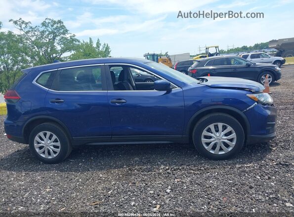 5N1AT2MV7LC720942 2020 NISSAN ROGUE Blue Rear interior view