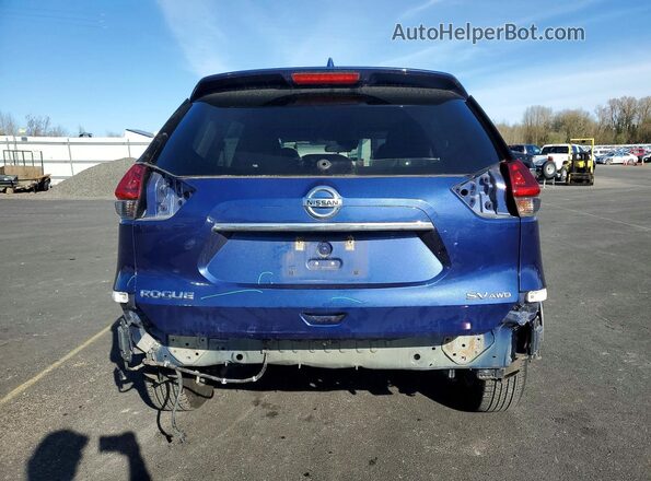 5N1AT2MV7LC777738 2020 NISSAN ROGUE Blue Հետևի տեսք