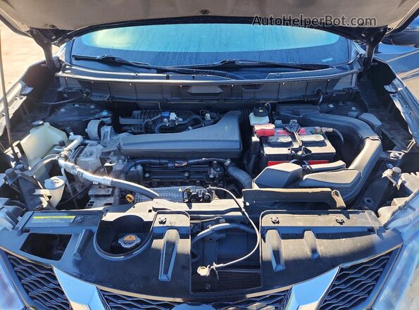 5N1AT2MV8GC740106 2016 NISSAN ROGUE Blue Вид підкапотного простору