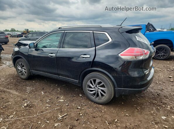 5N1AT2MV8GC911422 2016 NISSAN ROGUE Black Rear left