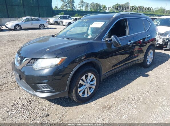 5N1AT2MV8GC917852 2016 NISSAN ROGUE Black Front left