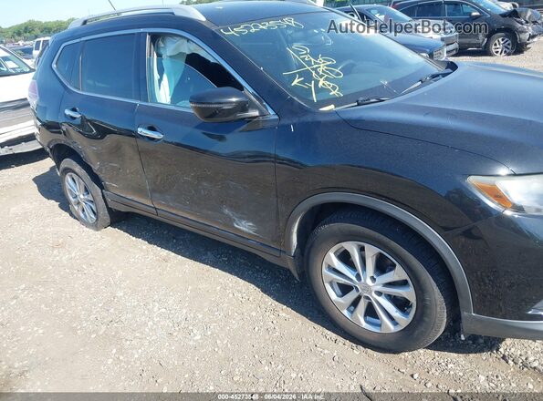 5N1AT2MV8GC917852 2016 NISSAN ROGUE Black Front view