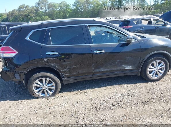 5N1AT2MV8GC917852 2016 NISSAN ROGUE Black Rear interior view