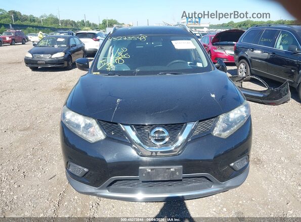 5N1AT2MV8GC917852 2016 NISSAN ROGUE Black Instrument cluster view