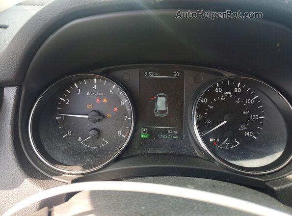5N1AT2MV8HC733058 2017 NISSAN ROGUE Черный 