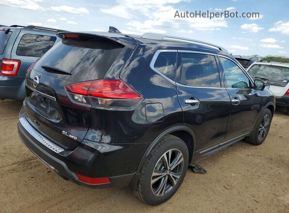 5N1AT2MV8HC755044 2017 NISSAN ROGUE Black Trasero derecho