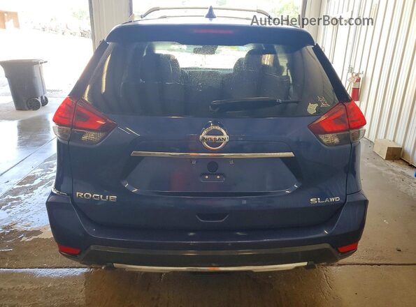 5N1AT2MV8HC763418 2017 NISSAN ROGUE Синий 