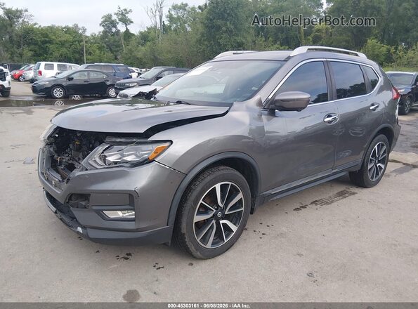 5N1AT2MV8HC802539 2017 NISSAN ROGUE Gray Vista tres cuartos delantera izquierda
