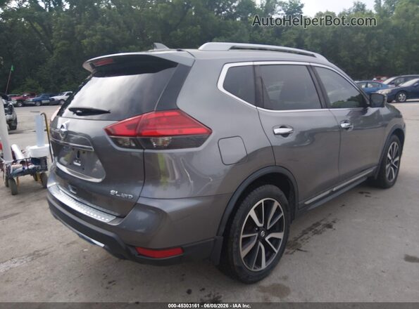 5N1AT2MV8HC802539 2017 NISSAN ROGUE Gray Trasero derecho