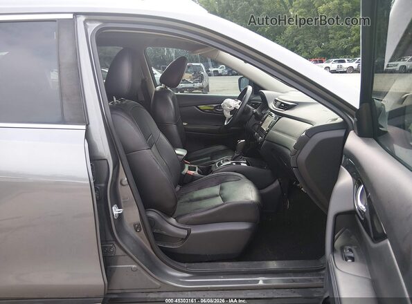 5N1AT2MV8HC802539 2017 NISSAN ROGUE Gray Vista interior delantera