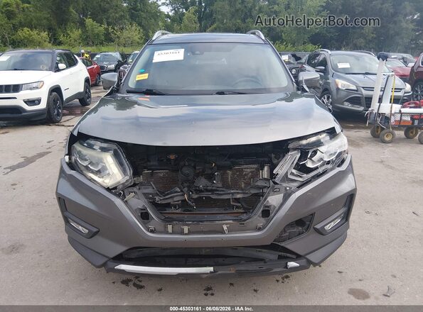 5N1AT2MV8HC802539 2017 NISSAN ROGUE Gray Vista del cuadro de instrumentos