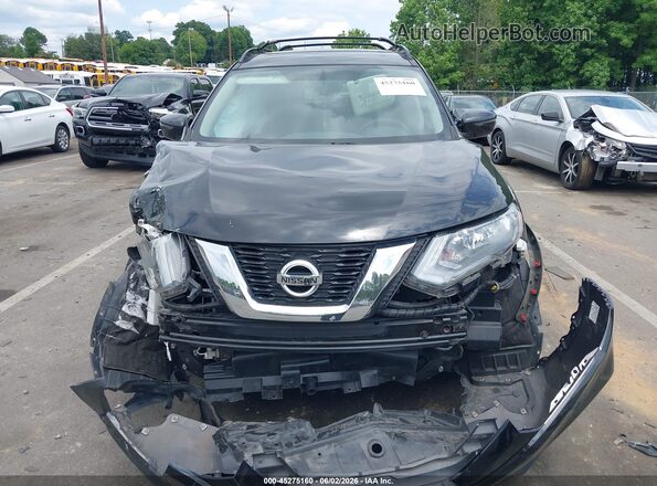5N1AT2MV8HC820510 2017 NISSAN ROGUE Черный Вид спереди