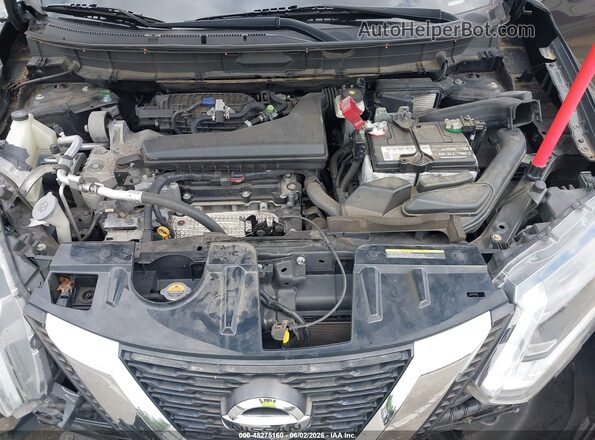 5N1AT2MV8HC820510 2017 NISSAN ROGUE Черный Вид сзади