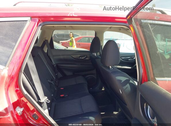 5N1AT2MV8HC851546 2017 NISSAN ROGUE Red Вид наклейки з VIN-кодом