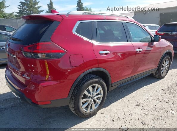5N1AT2MV8HC851546 2017 NISSAN ROGUE Red Задня права чверть