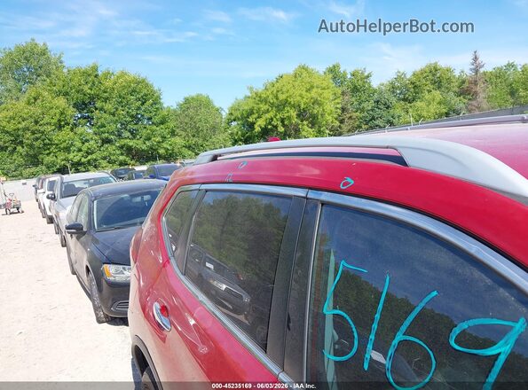 5N1AT2MV8HC851546 2017 NISSAN ROGUE Red 