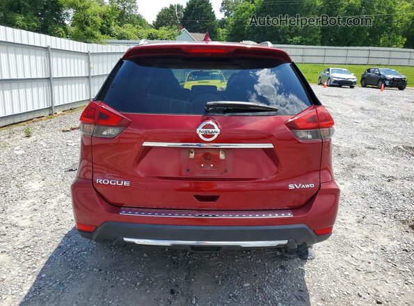 5N1AT2MV8JC733440 2018 NISSAN ROGUE Burgundy Vista trasera