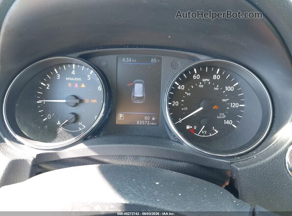 5N1AT2MV8JC747631 2018 NISSAN ROGUE Black Вид задніх сидінь