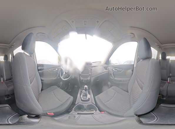 5N1AT2MV8JC789944 2018 NISSAN ROGUE Red VIN კოდის სტიკერის ხედი