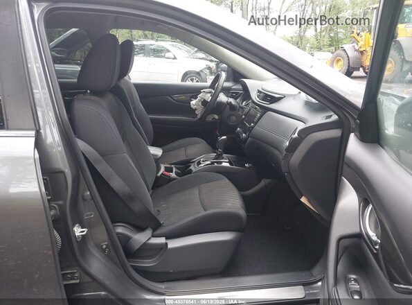 5N1AT2MV8JC809626 2018 NISSAN ROGUE Gray Front interior view