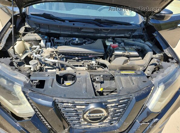 5N1AT2MV8JC812087 2018 NISSAN ROGUE Black ძრავის განყოფილების ხედი
