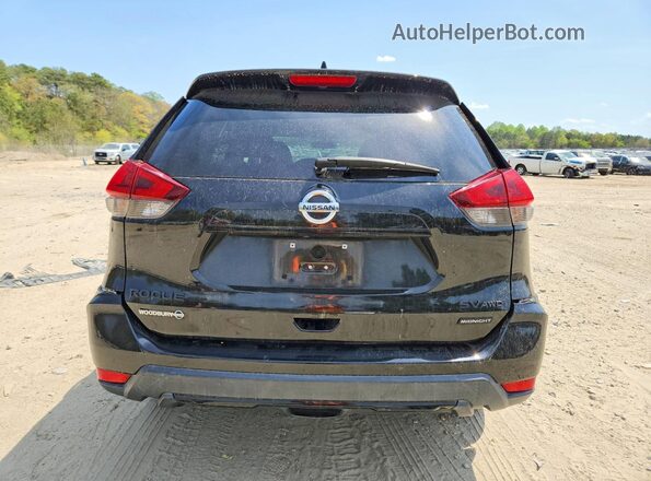 5N1AT2MV8JC812087 2018 NISSAN ROGUE Black უკანა ხედი