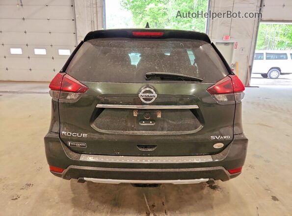 5N1AT2MV8JC831187 2018 NISSAN ROGUE Black უკანა ხედი