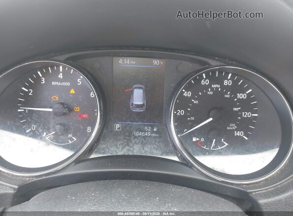 5N1AT2MV8JC834137 2018 NISSAN ROGUE Серебряный 