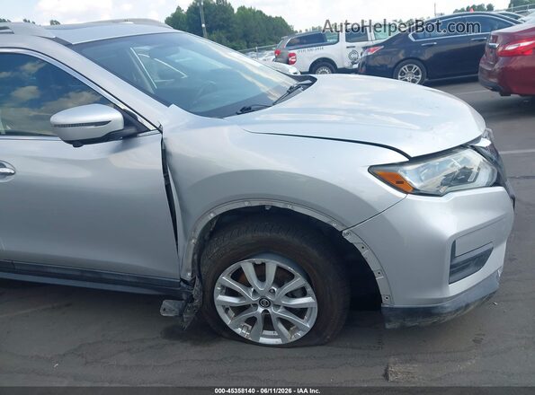 5N1AT2MV8JC834137 2018 NISSAN ROGUE Серебряный 